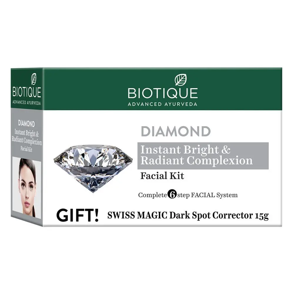 Biotique Diamond Facial Kit 5X10G+15G(Diamond Kit)