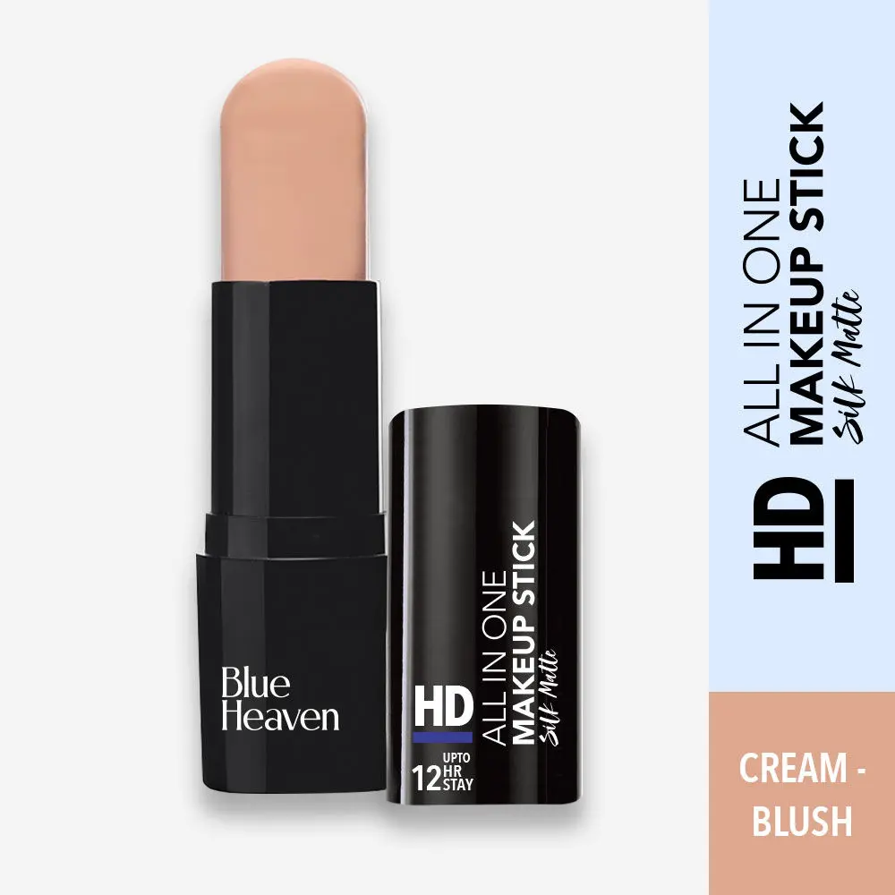 Blue Heaven HD All In One Make up Stick,Cream Blush, 10gm