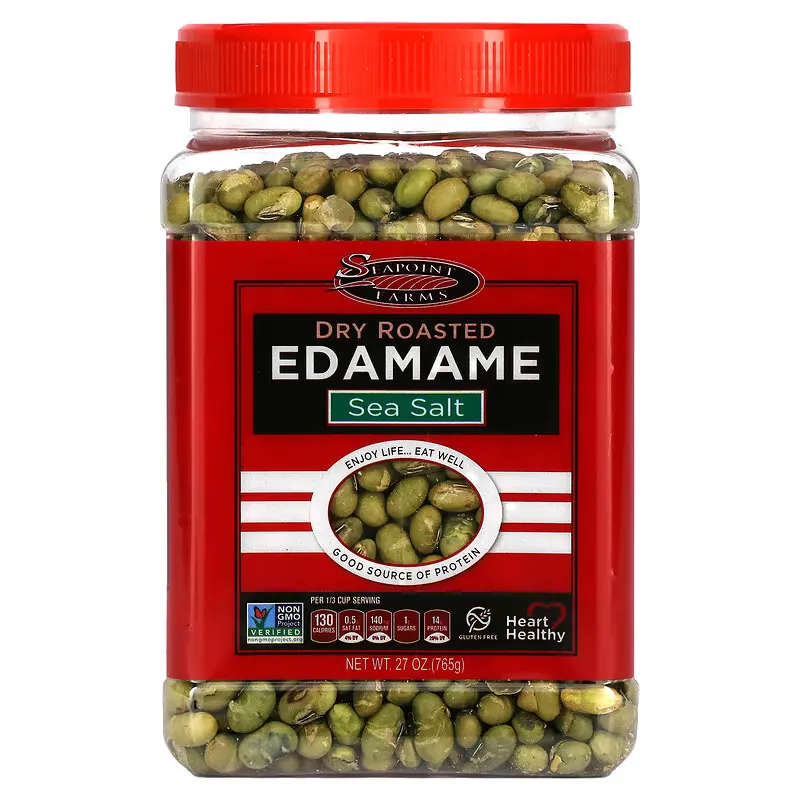 Dry Roasted Edamame, Sea Salt, 27 oz (765 g)