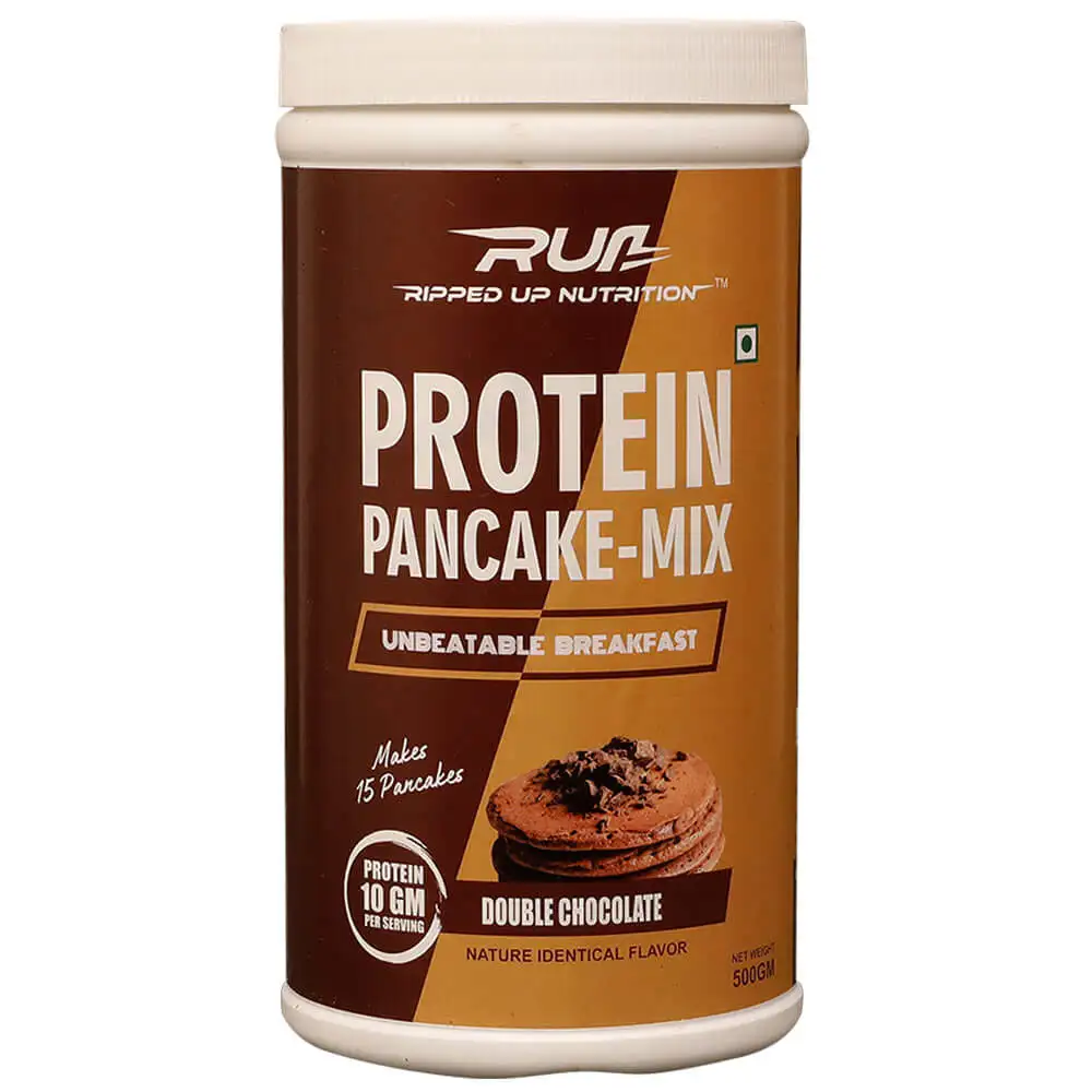 Ripped Up Nutrition Protein Pancake Mix,  0.5 kg  Double Chocolate