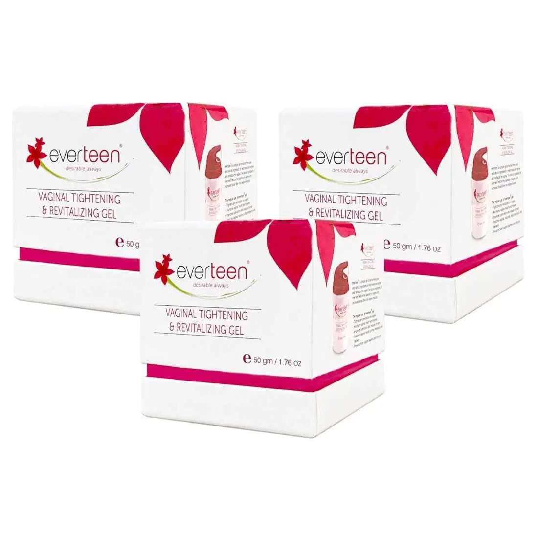 everteen Vaginal Tightening & Revitalizing Gel (50 g) (Pack Of 3)