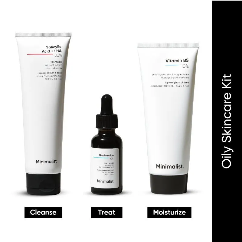 Minimalist Oily Skincare Kit