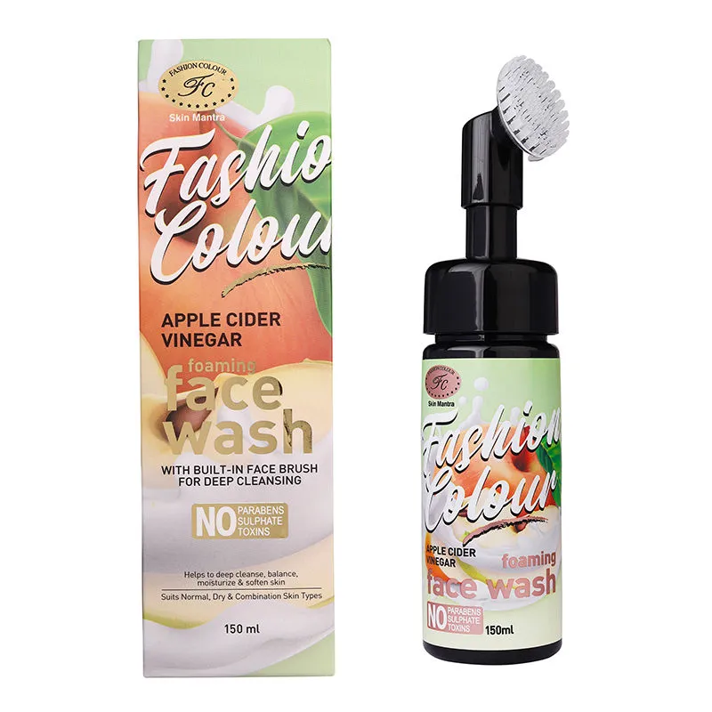 FASHION COLOUR Apple Cider Foaming Face Wash