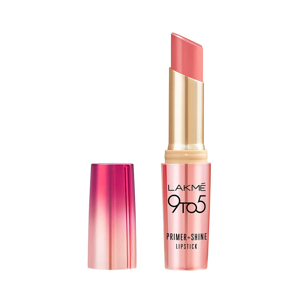 Lakme 9to5 P+S Lipstick, Pink Flamingo, 3.6 gm