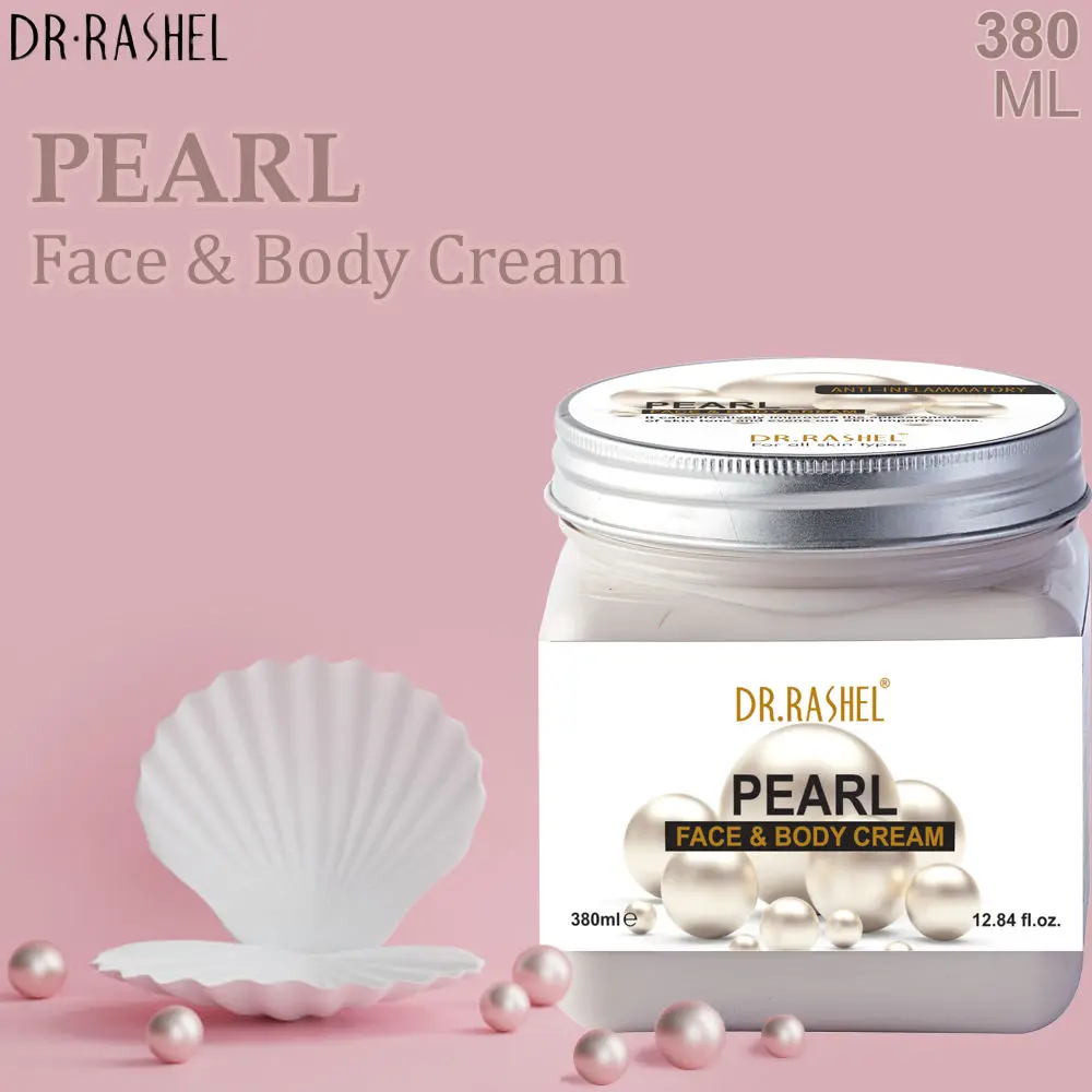 Dr.Rashel Anti-Inflammatory Pearl Face and Body Cream For All Skin Types (380 ml)