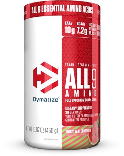 All 9 Amino - Juicy Watermelon - 30 Servings