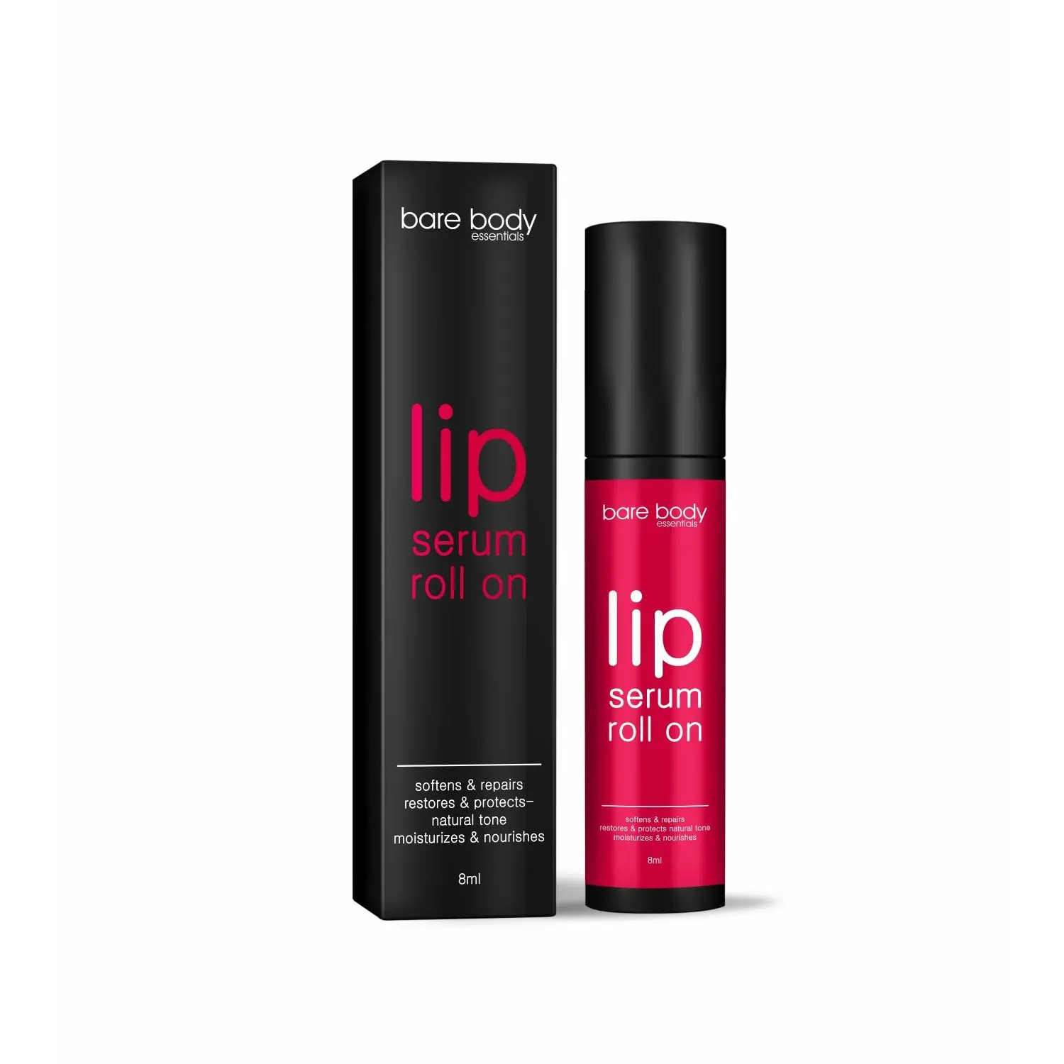 Bare Body Essentials Lip Serum Roll-on 8ml