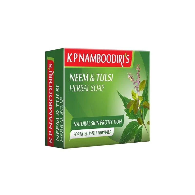 K.P. Namboodiri's Neem & Tulsi Herbal Soap