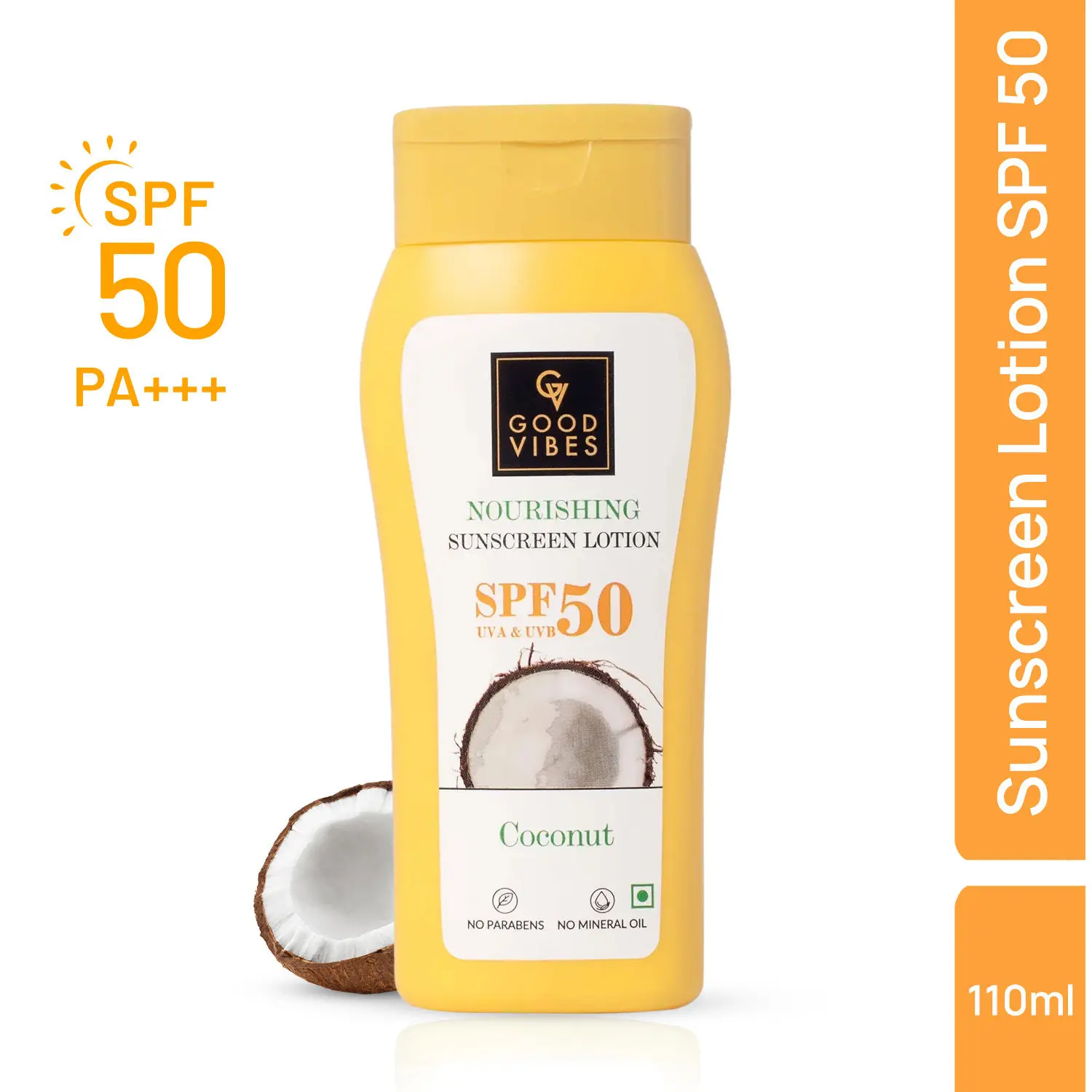 Coconut Sunscreen Lotion SPF 50