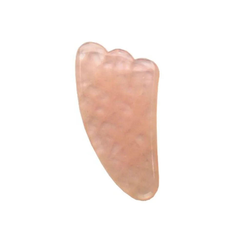 Gem Roller Rose Quartz Gua Sha