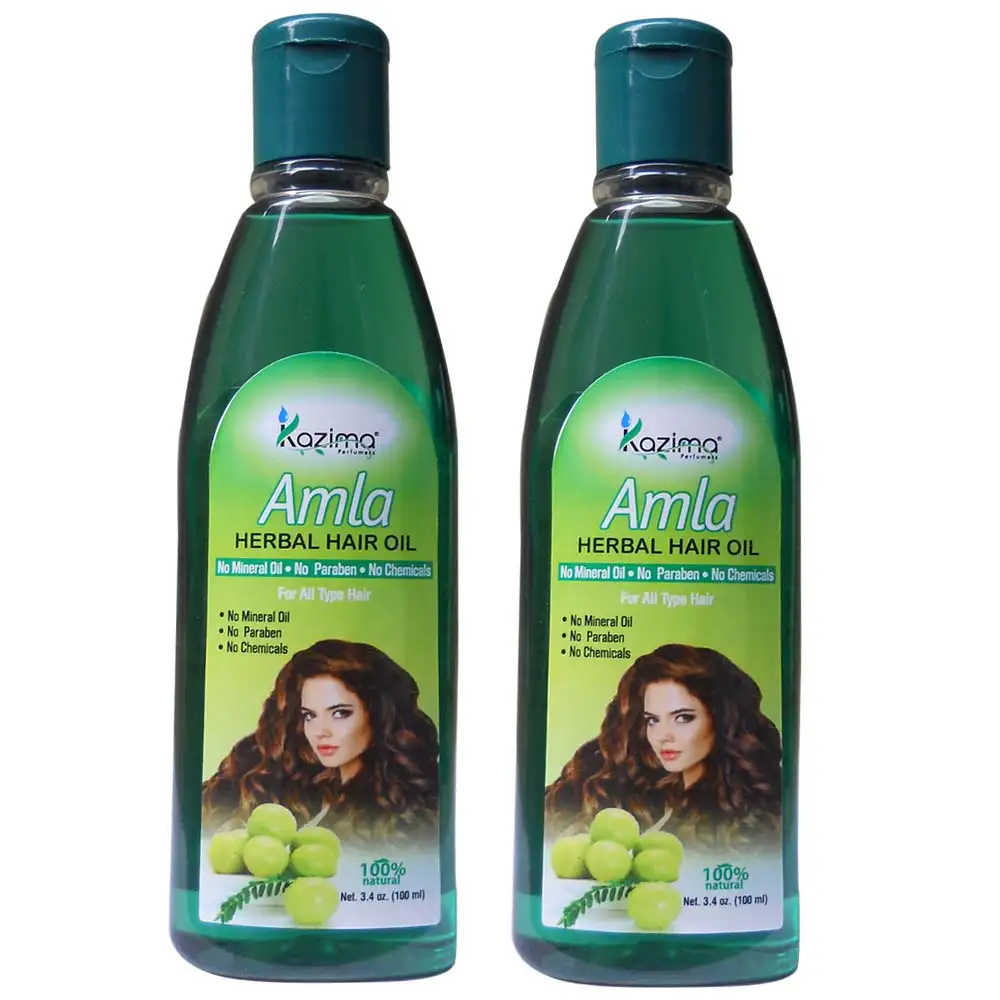 Kazima Amla Herbal Hair Oil,  100 ml  All Hair Type (Pack of 2)