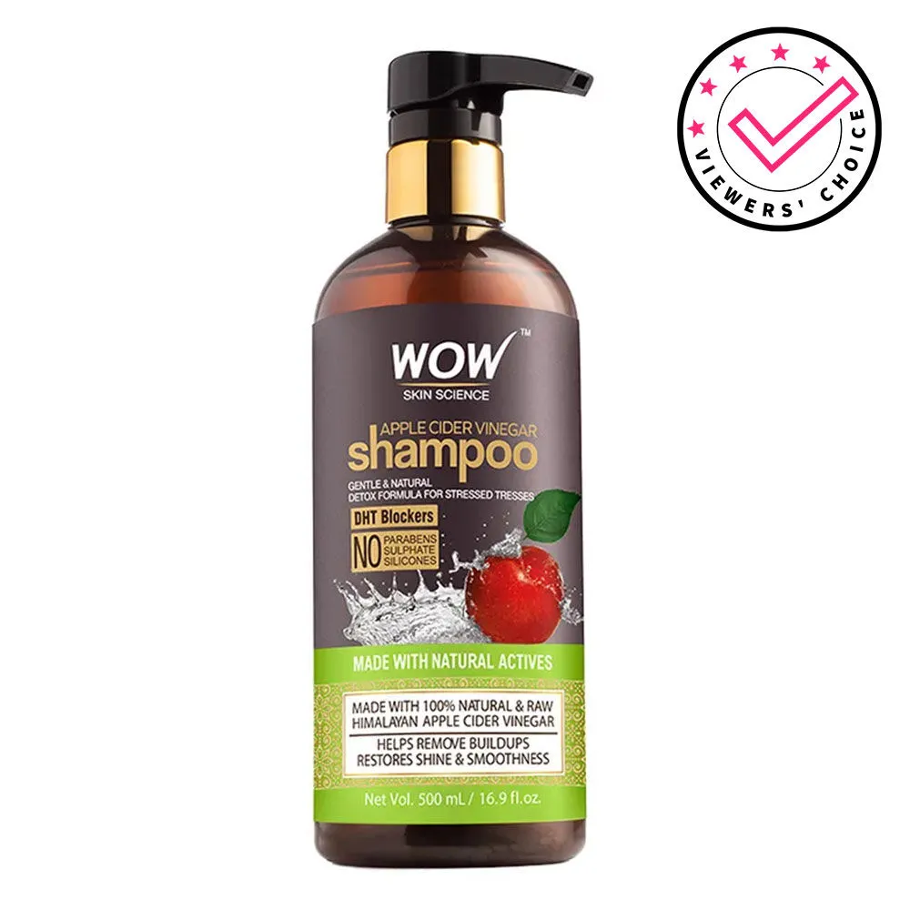 WOW Skin Science Apple Cider Vinegar Shampoo