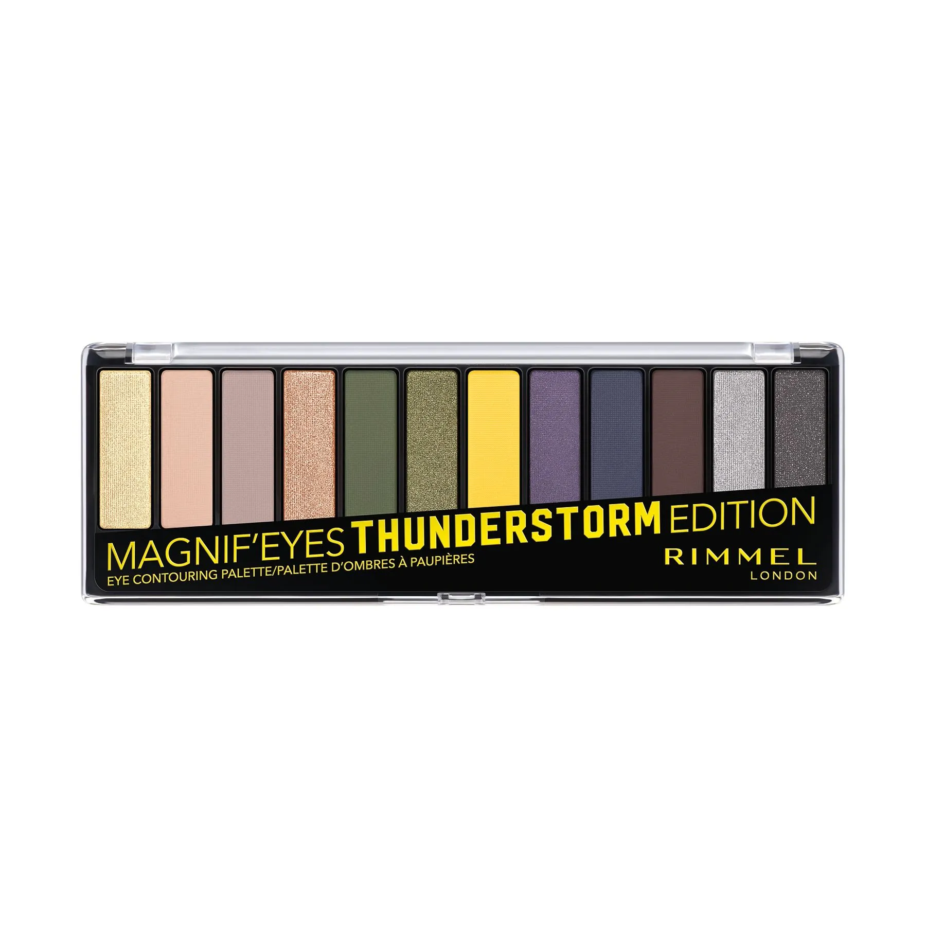 Rimmel London Magnif'eyes Eye Shadow Palette - Thunderstorm