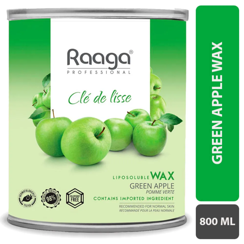 Raaga Professional Liposoluble Wax Green Apple