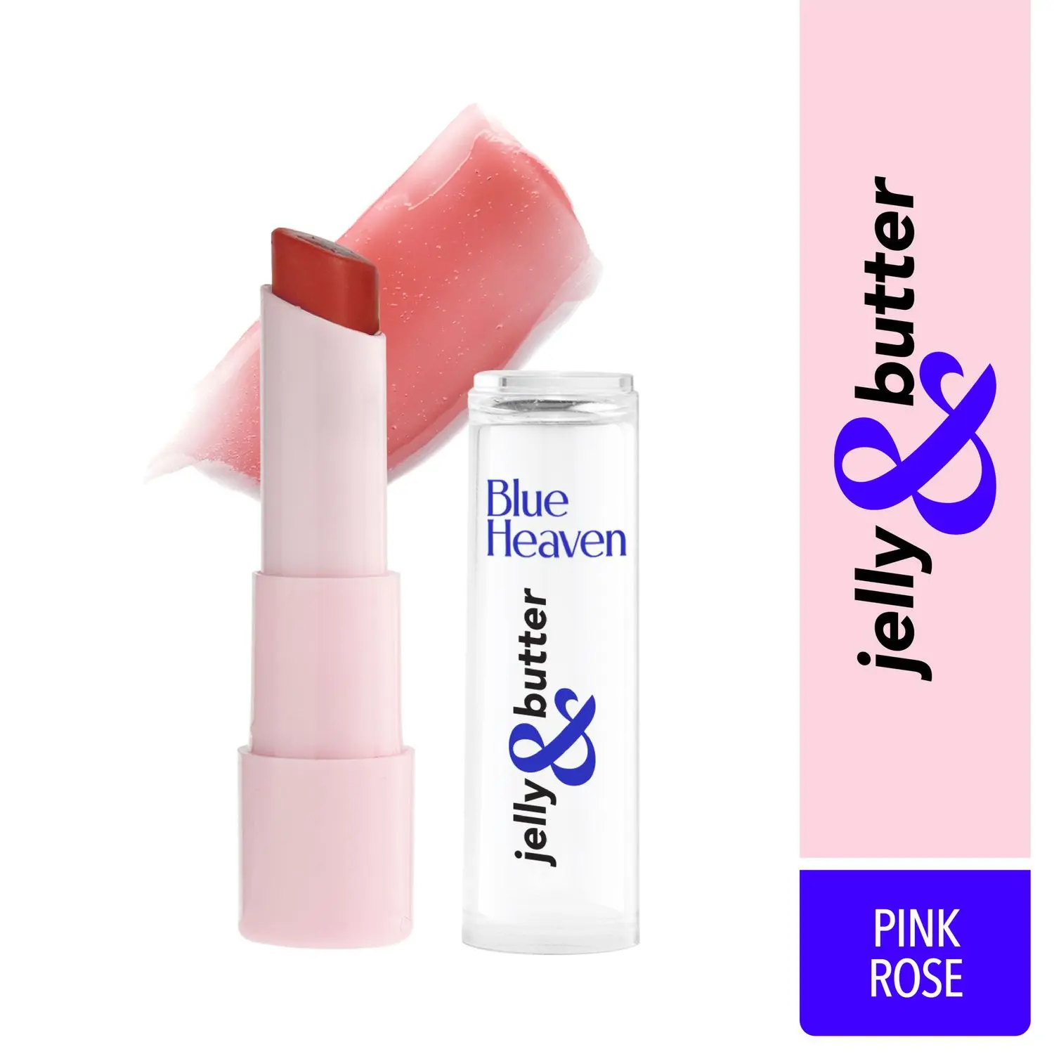 Blue Heaven Jelly & Butter Hydrating Lip Balm, Pink Rose