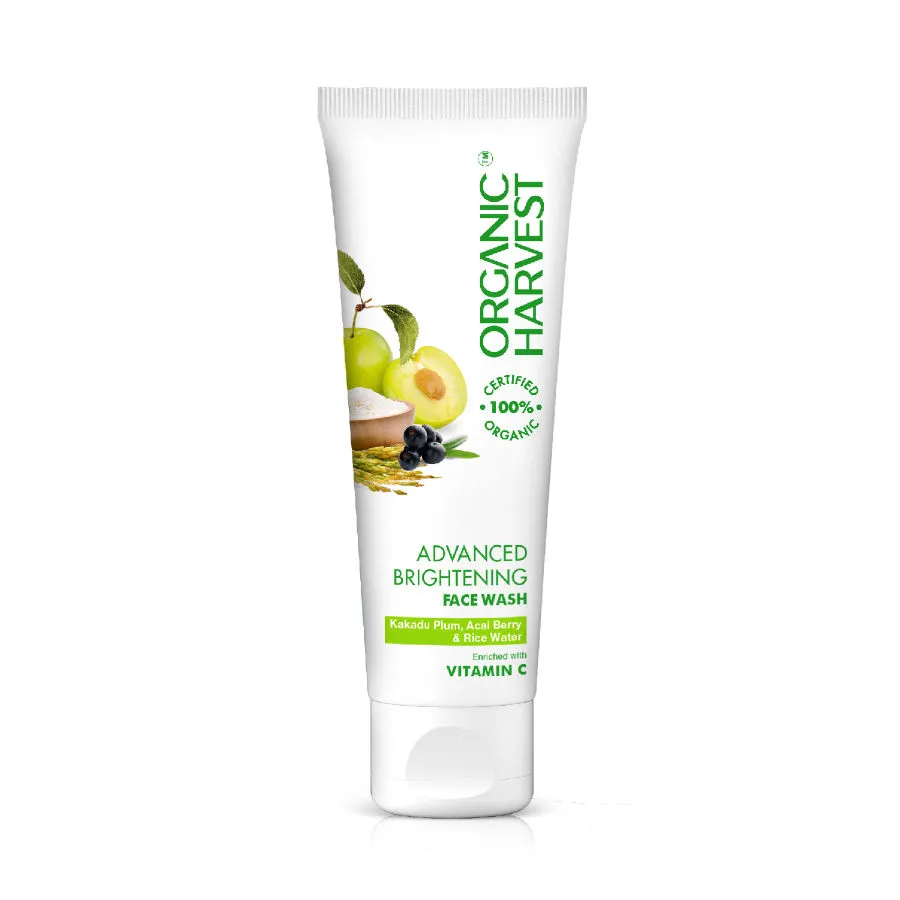 Organic Harvest Advanced Brightening Face Wash