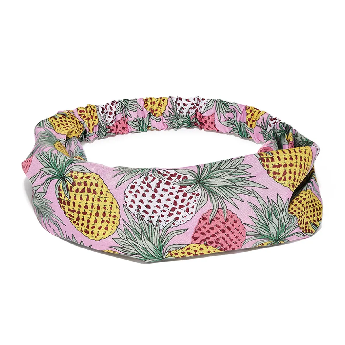 Toniq Multicoloured Printed Hairband For Women