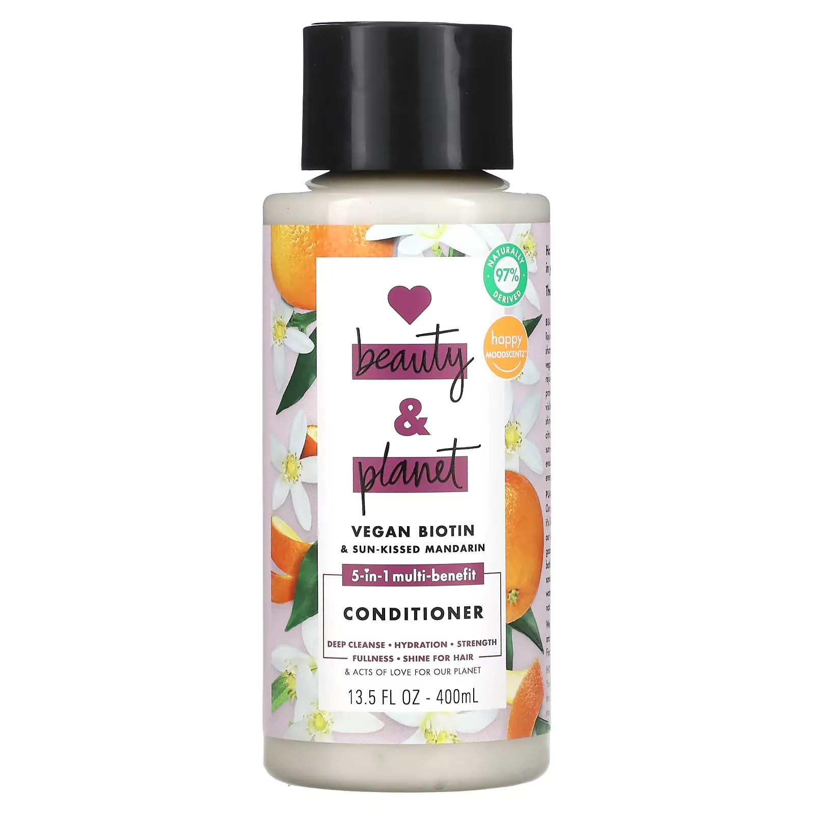 Conditioner, Vegan Biotin & Sun-Kissed Mandarin, 13.5 fl oz (400 ml)