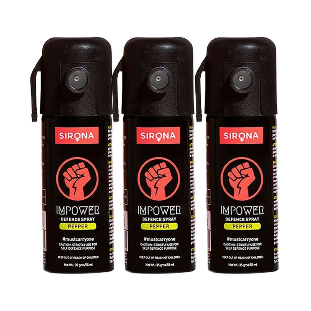 ImPower Self Defence Pepper Spray Pepper - Pack Of 3