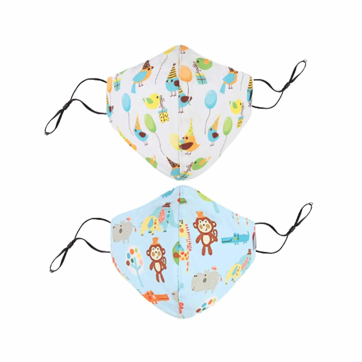 Chicco Face Mask 3-6y Bird Jungle 2pc