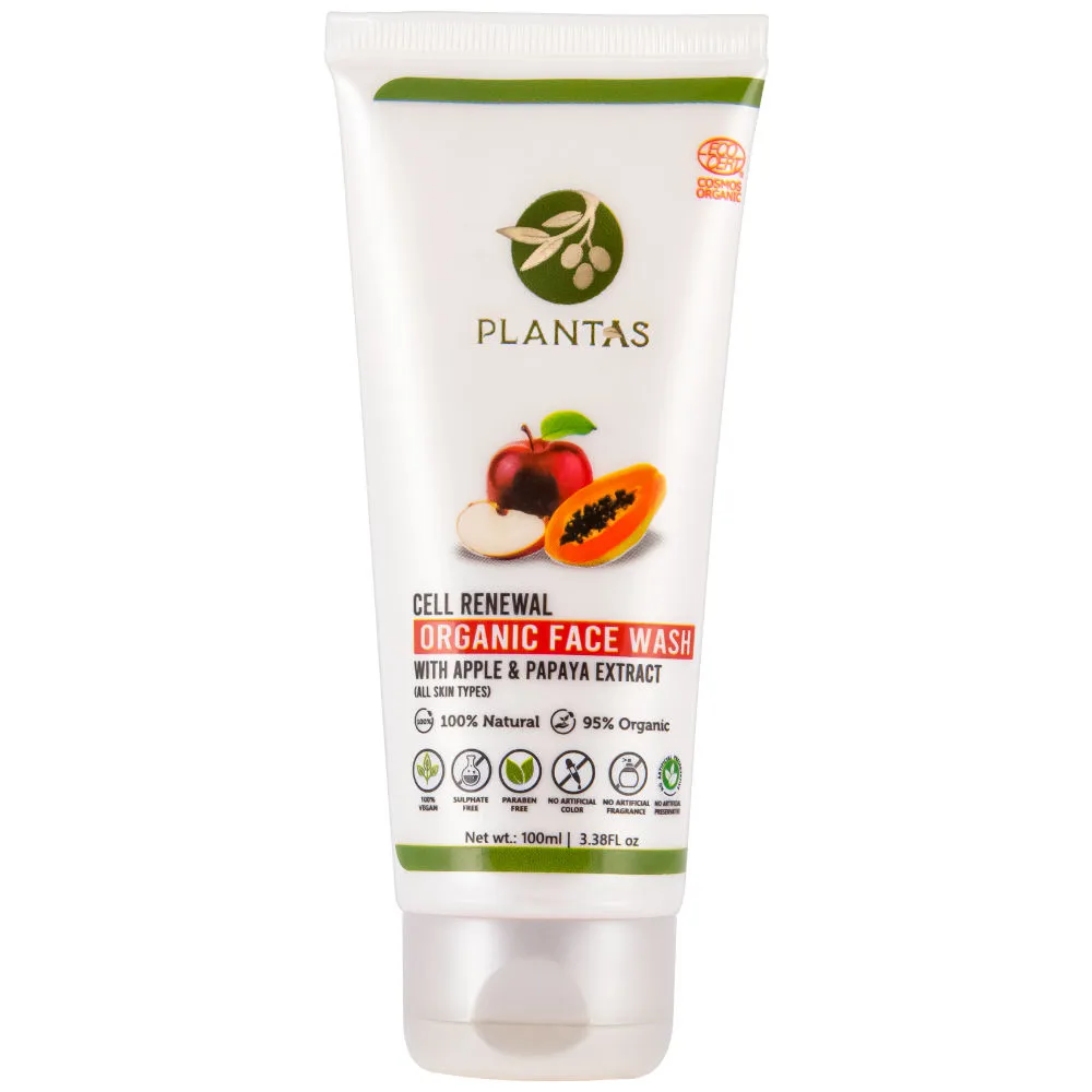 PLANTAS Cell Renewal Organic Face Wash