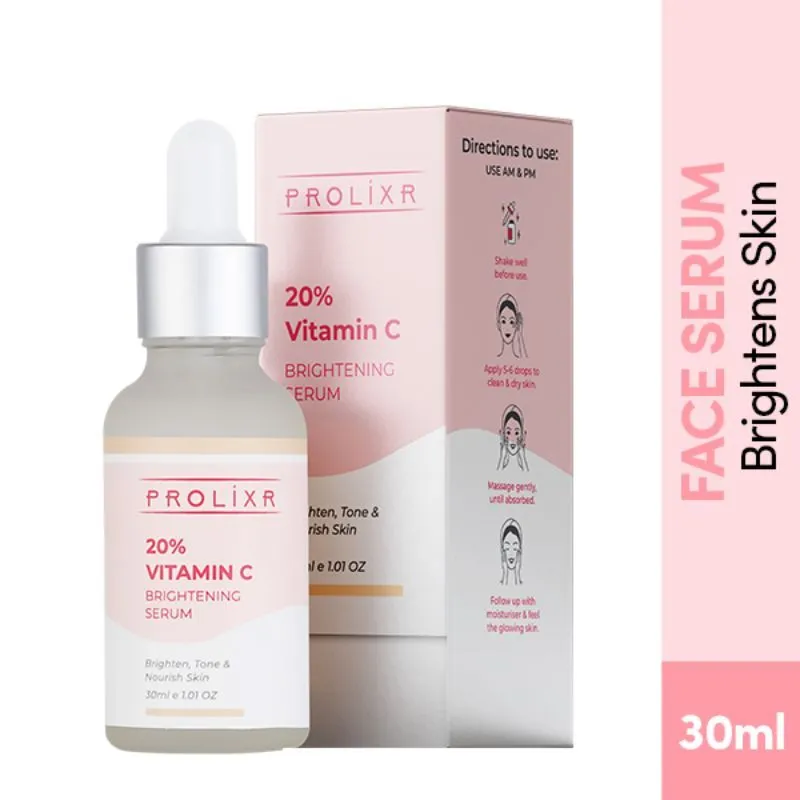 Prolixr 20% Vitamin C Brightening Serum