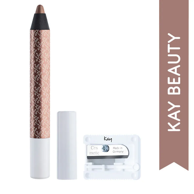 Kay Beauty Metallic Eyeshadow Stick - Bare Metal With Sharpener