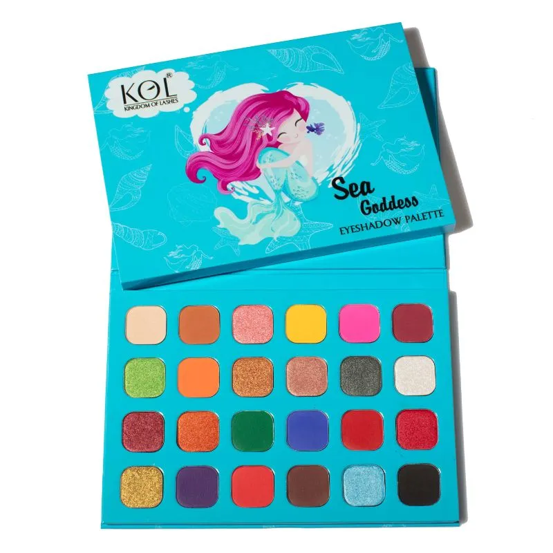 Kingdom Of Lashes Sea Goddess X24 Eyeshadow Palette