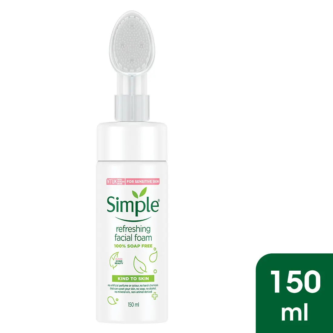 Simple Kind to Skin Refreshing Facial Foam, 150 ml