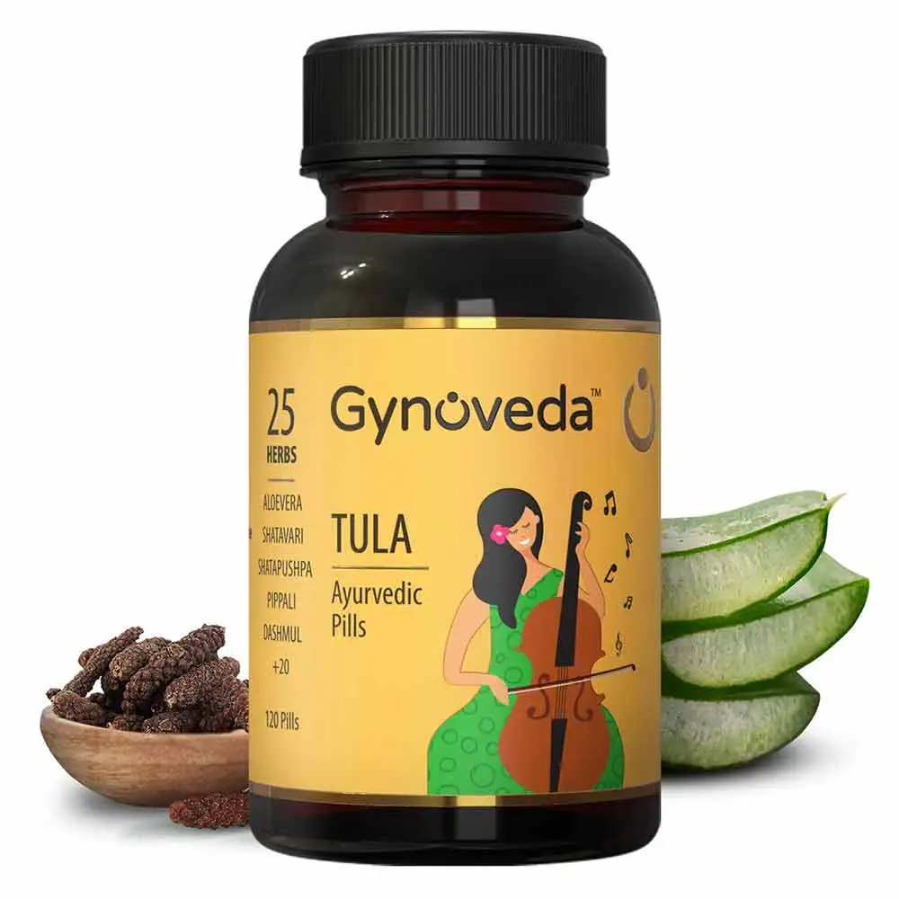 Gynoveda TULA Ayurvedic Pills,  120 tablet(s)  Unflavoured