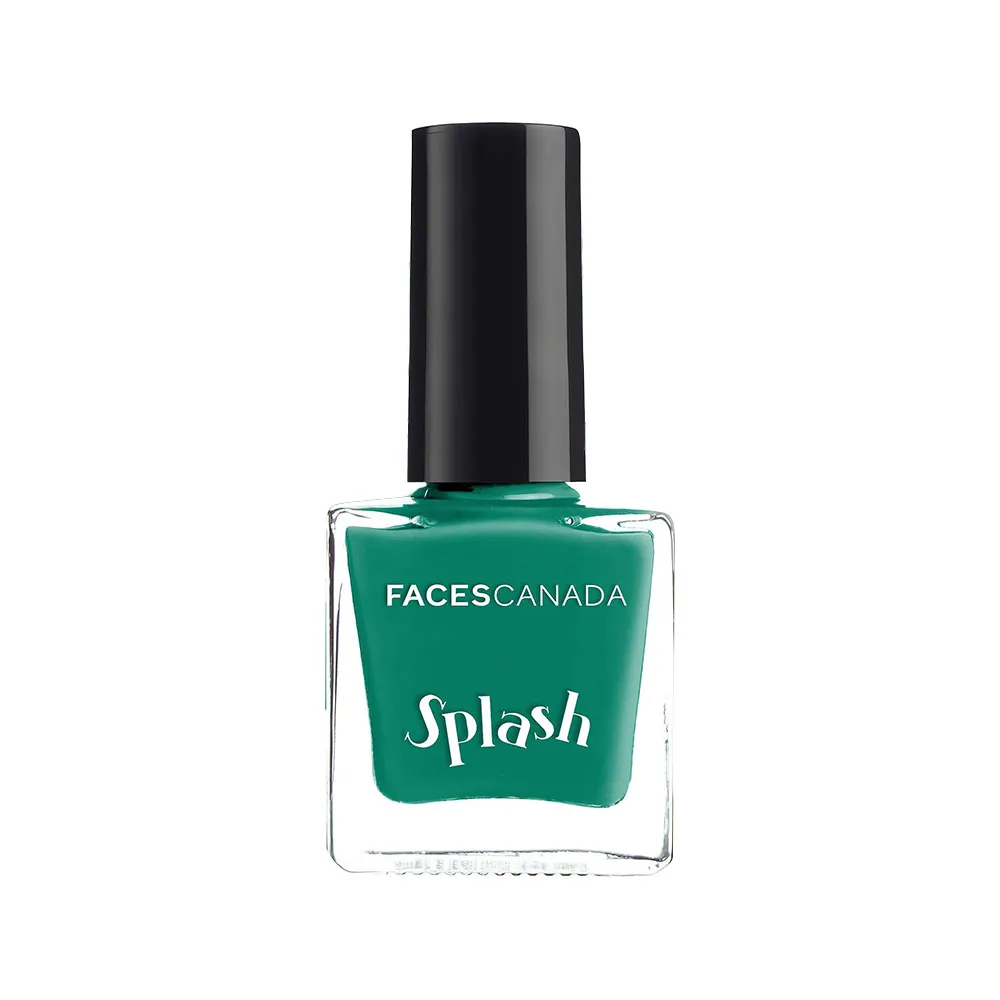 Faces Canada Splash Nail Enamel - Tropical Green