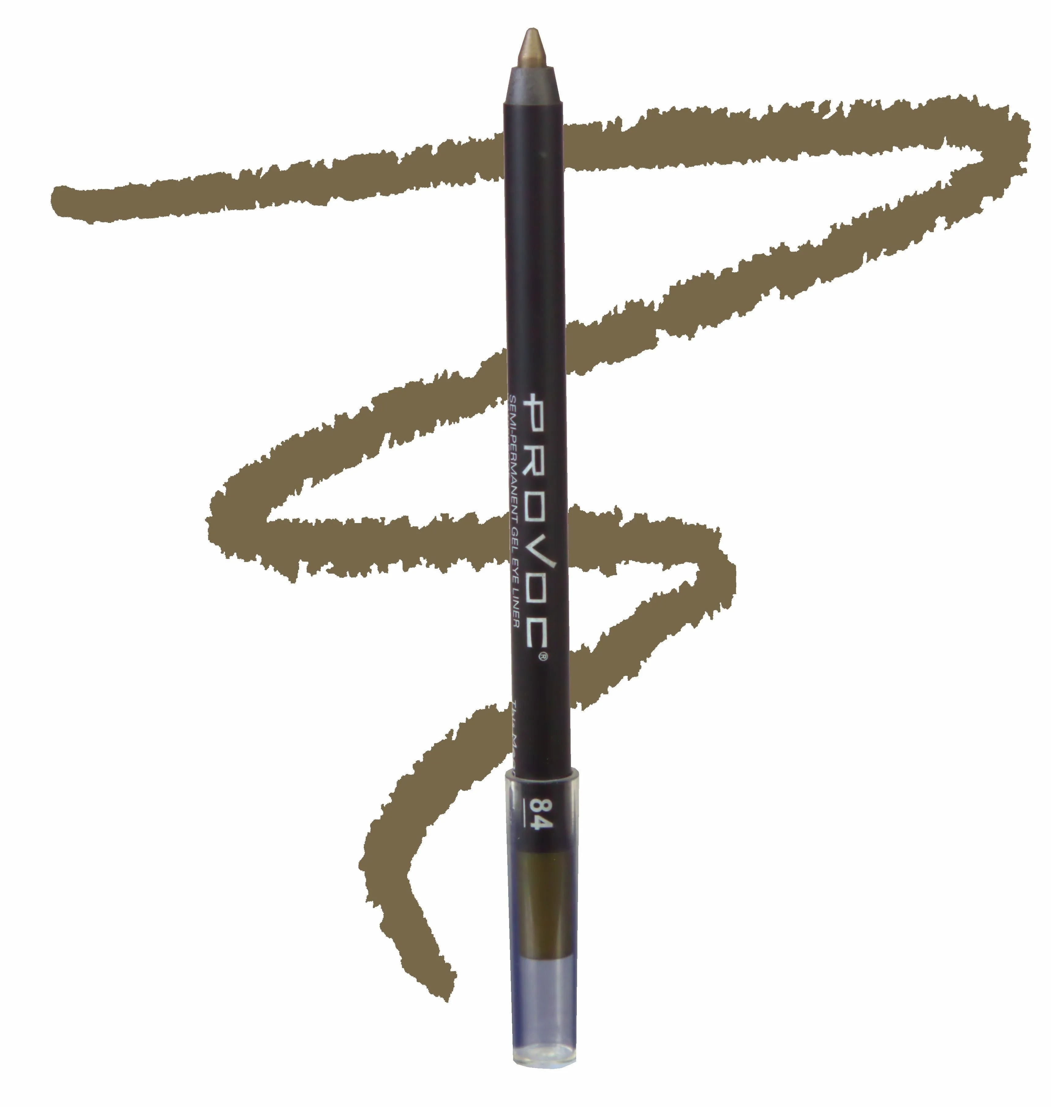 Provoc Semi-Permanent Gel Eye Liner - 84 This Means War