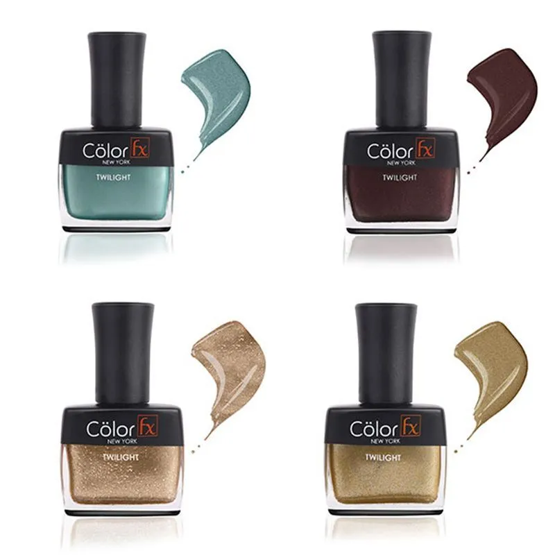 Color Fx Matt Nail Enamel Pack - Pack of 4