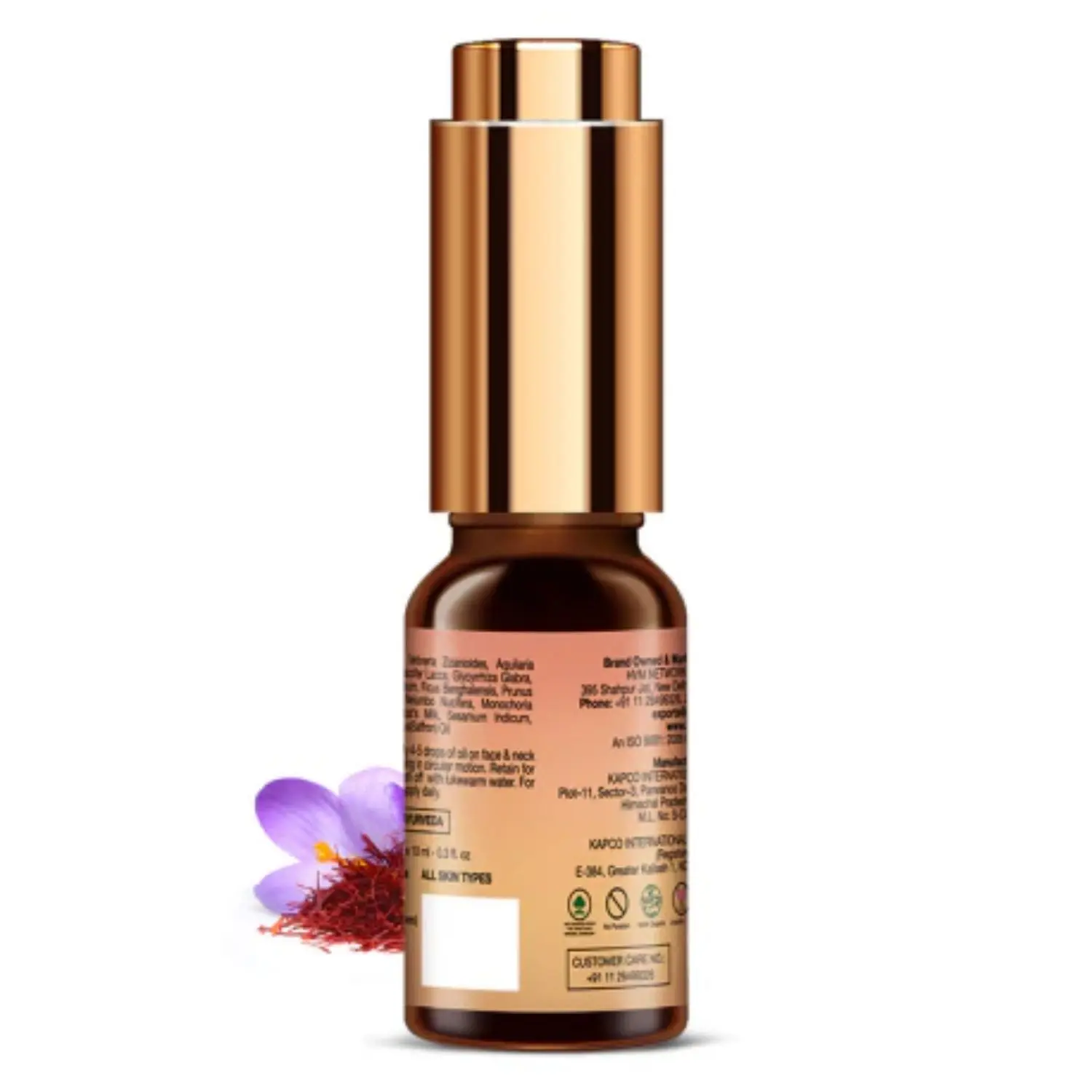 Inveda Kumkumadi Tailam Face Oil Prevents Dull Skin, Acne Spots, Sun Tan, Dark Circles with Saffron & Turmeric for Fair, Radiant and Spot Free Skin,10ml