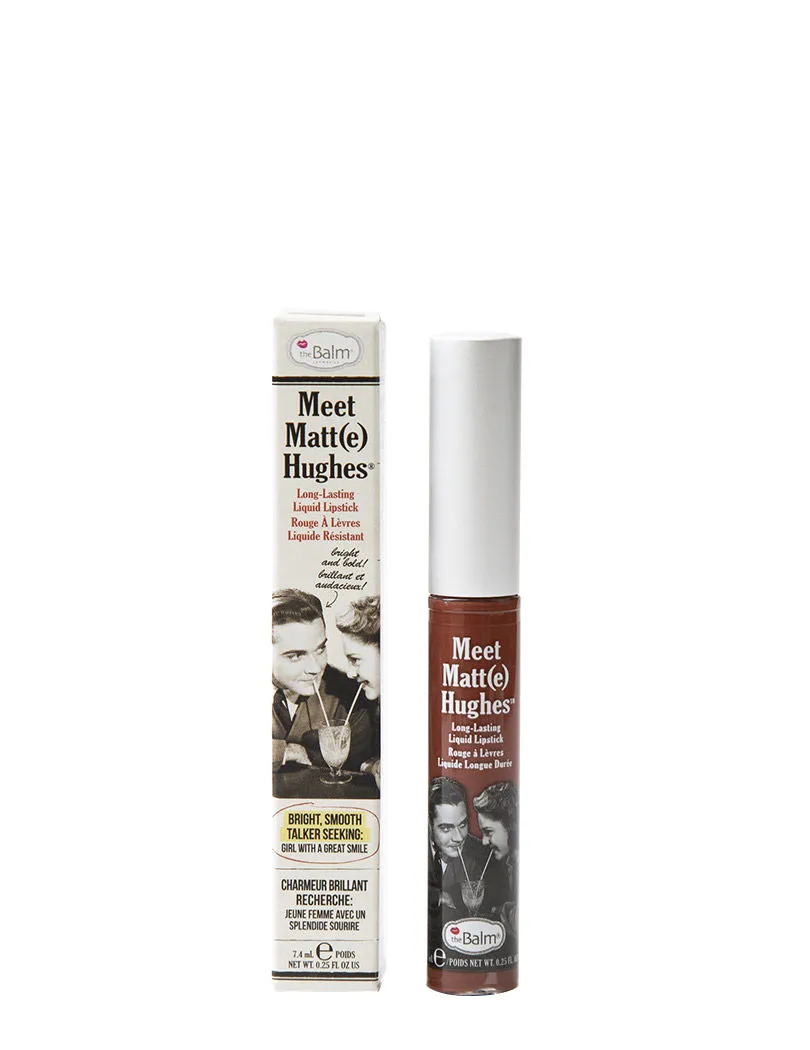 theBalm Meet Matt(e) Hughes Long Lasting Liquid Lipstick - Trustworthy