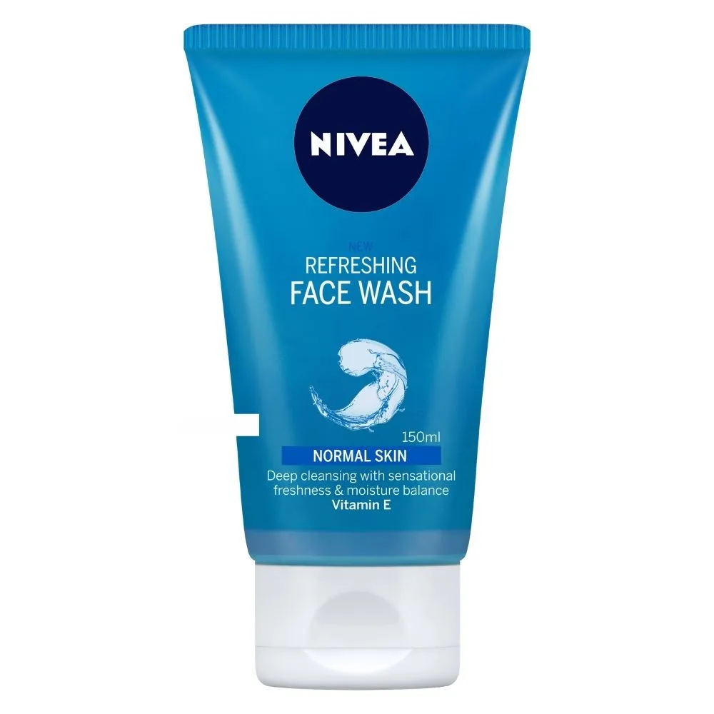 NIVEA Women Refreshing Face Wash, with Vitamin E