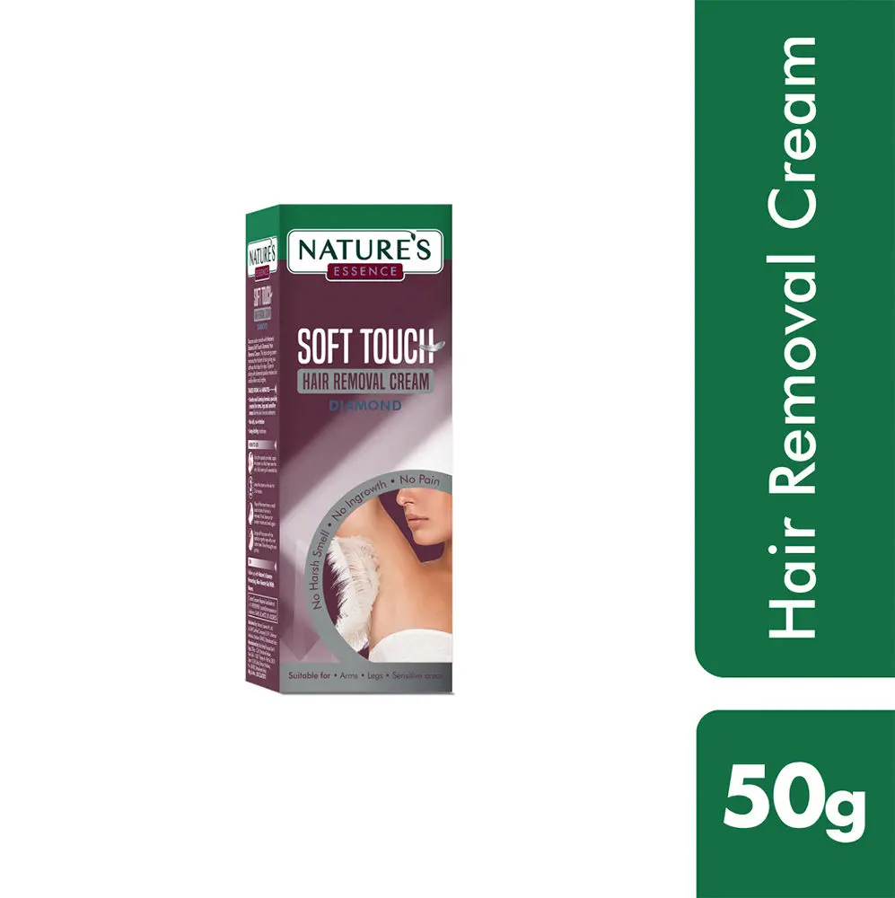 Natures Essence Soft Touch Hair Removal Cream - Diamond, 50 g (Pack of 2)