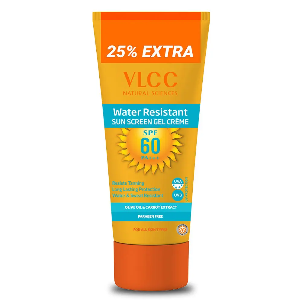 VLCC Water Resistant SPF60 Sunscreen Gel Creme (125 g)