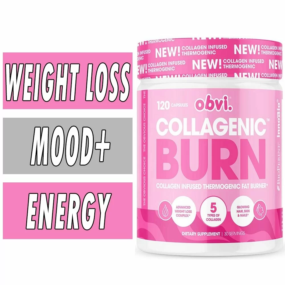 Collagenic Burn - Obvi - 120 Caps - Fat Burner