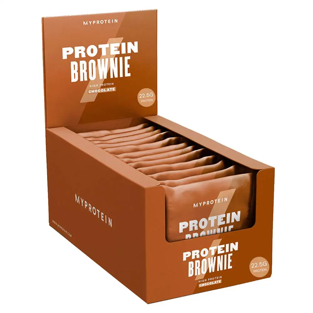 Myprotein Protein Brownie,  12 Piece(s)/Pack  Chocolate