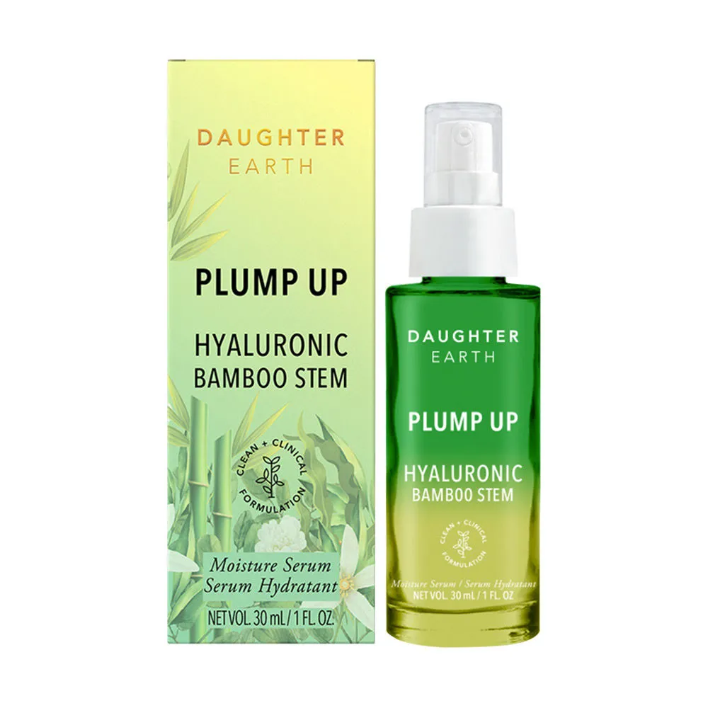 Daughter Earth Plump Up Hyaluronic Acid Serum With Bamboo Shoots & Tremella