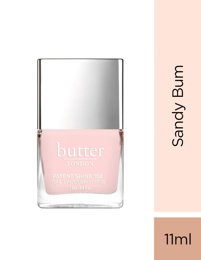 Butter London Patent Shine 10X Nail Lacquer - Sandy Bum