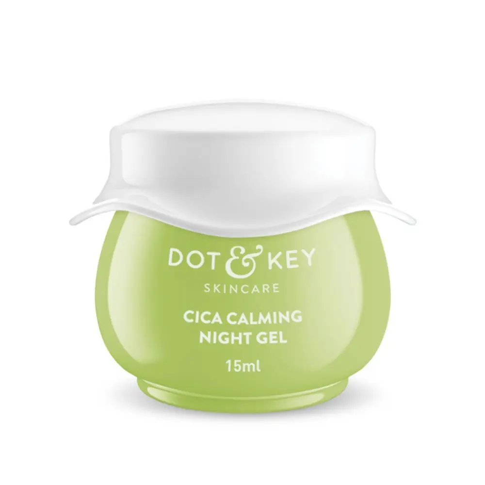 Dot & KeyCica Calming Skin Renewing Night Gel (15 ml)