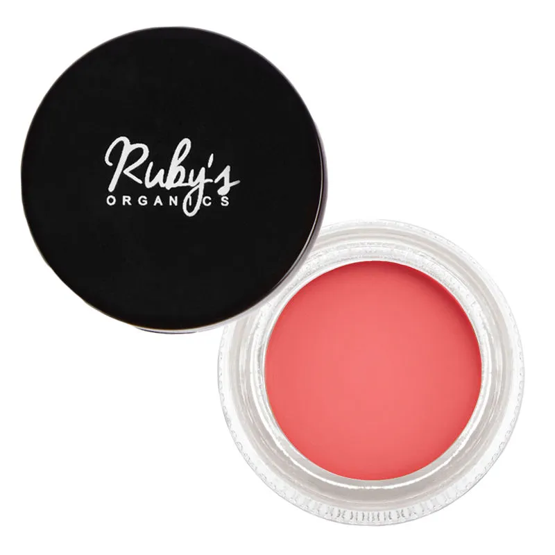 Ruby's Organics Creme Blush - Poppy Pink