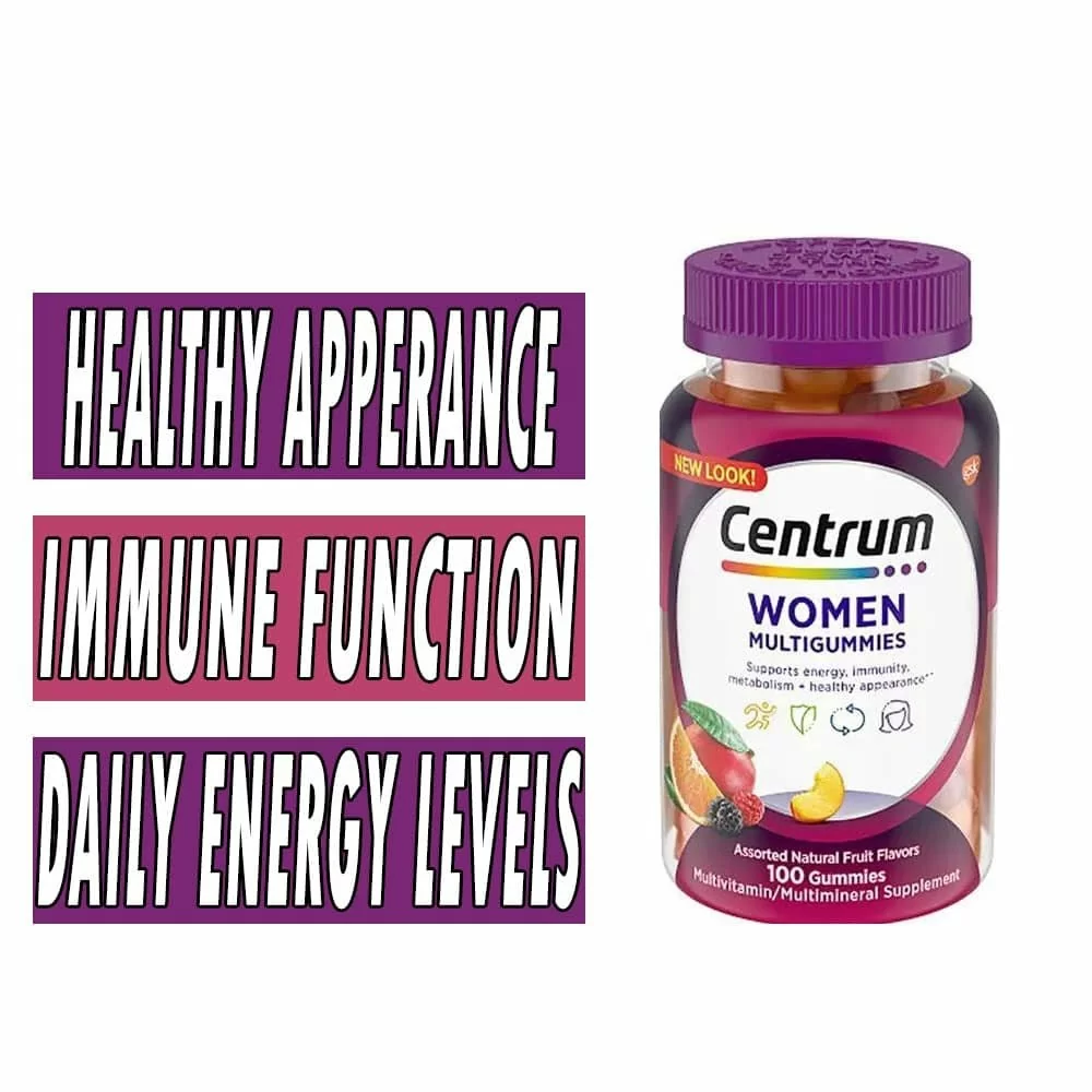 Centrum Women's MultiGummies - Assorted Fruit - 100 Count