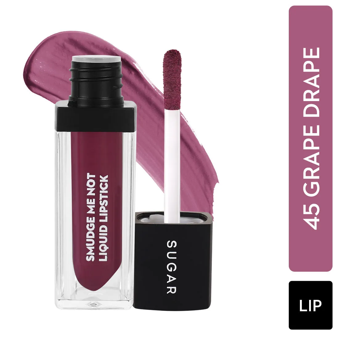 SUGAR Smudge Me Not Liquid Lipstick - 45 Grape Drape