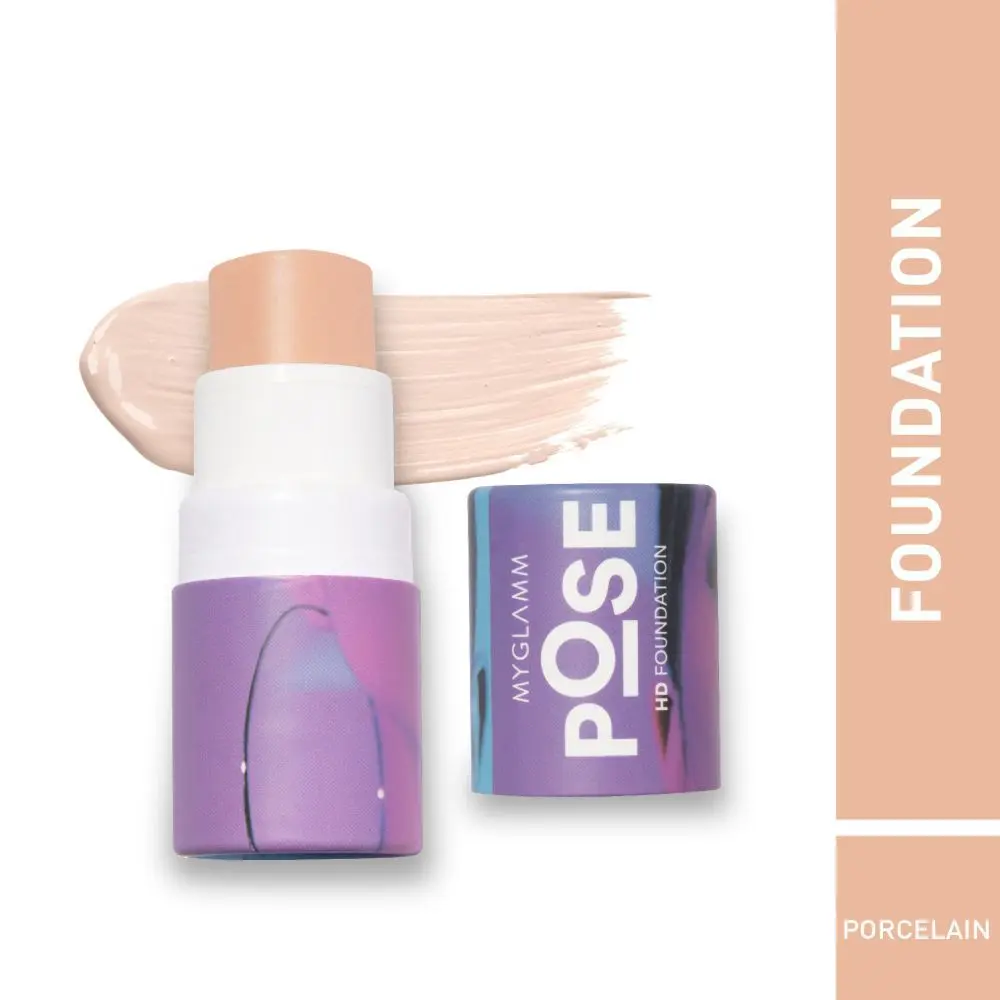 MyGlamm POSE HD Foundation Stick-Porcelain (5 g)