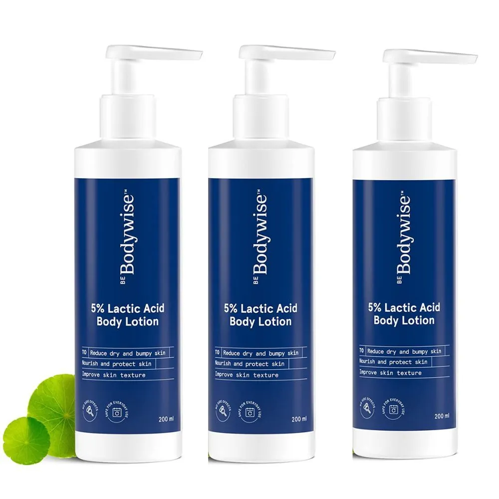 Be Bodywise Lactic Acid Lotion - Pack Of 3