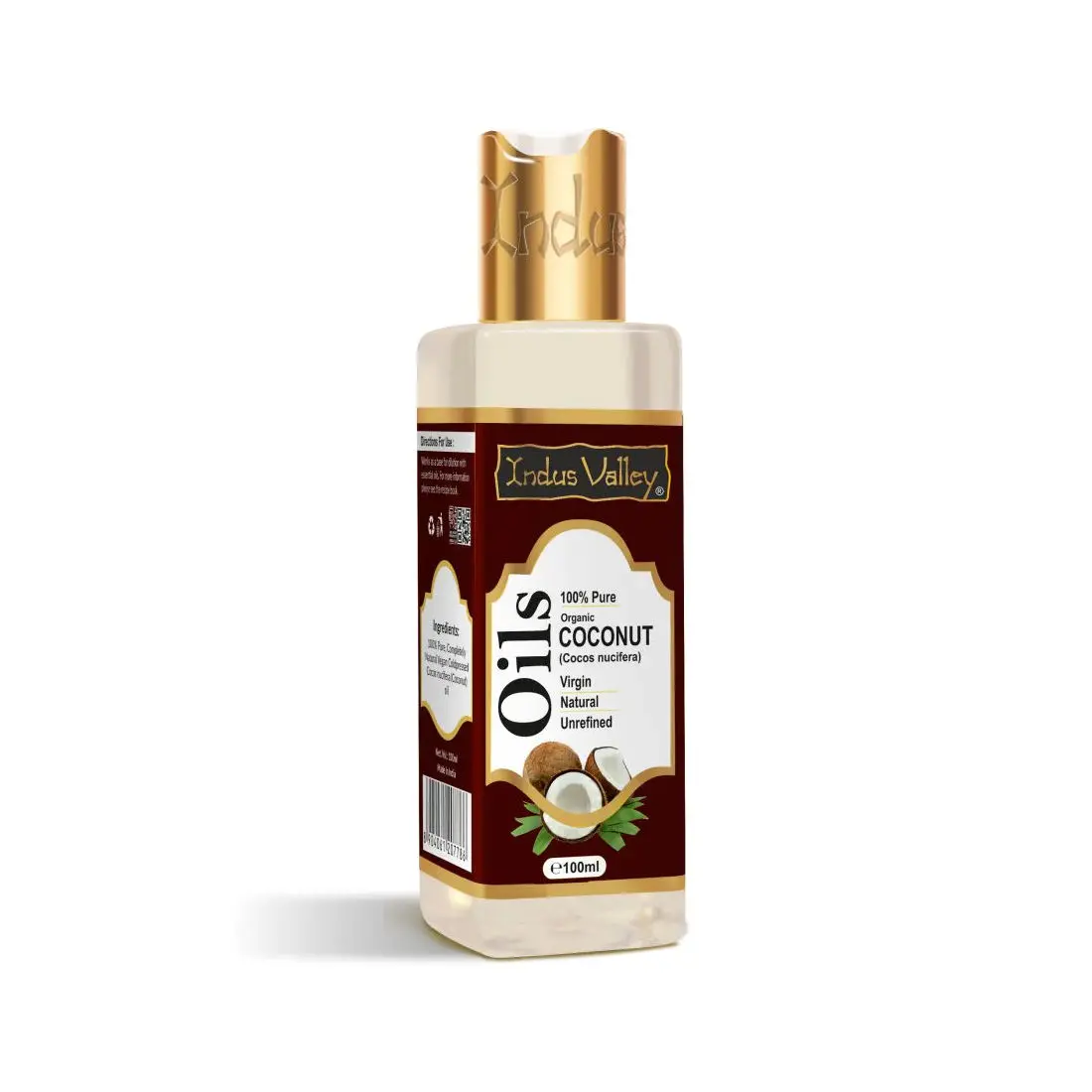 Indus Valley Bio Organic Coconut  Oil (100 ml)