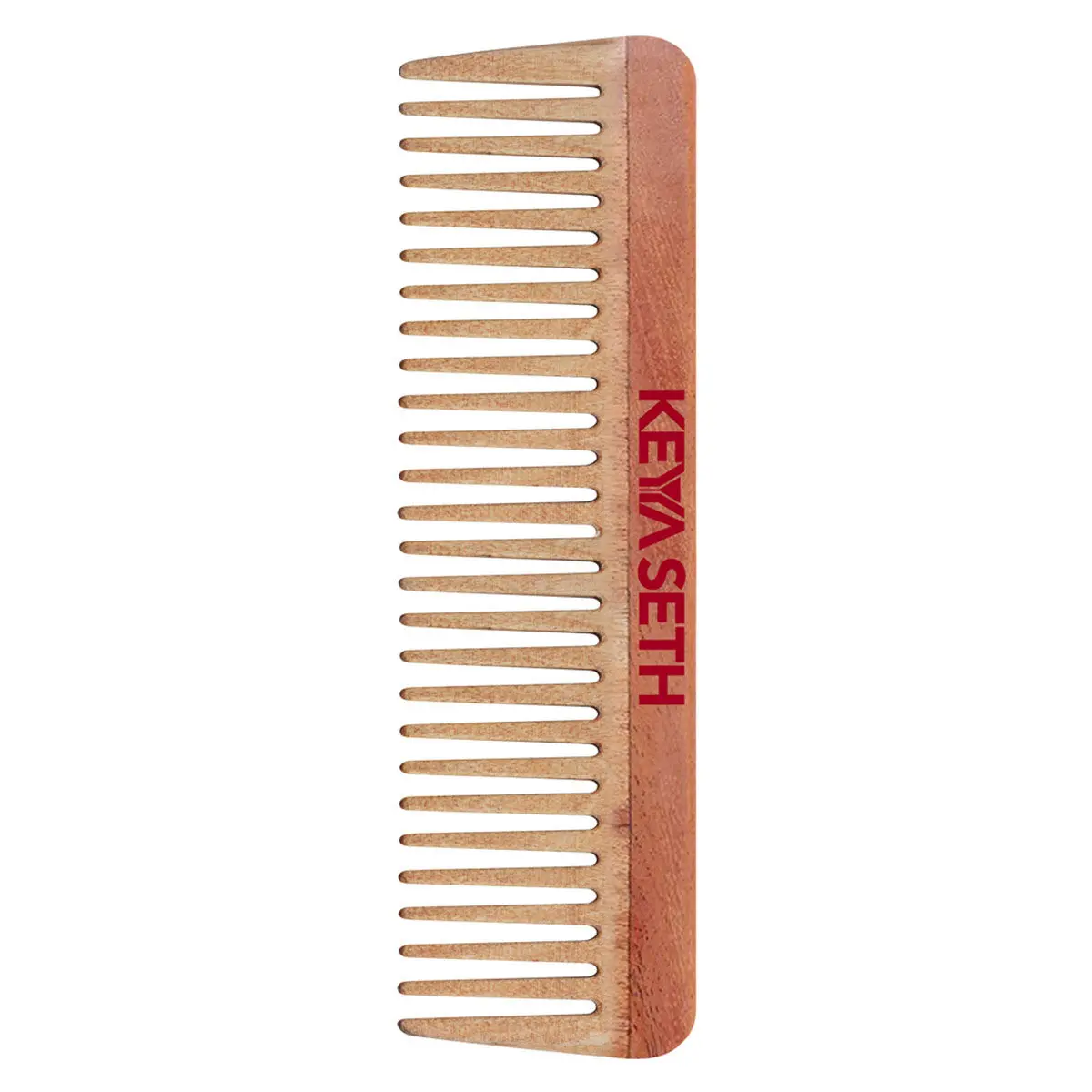 Keya Seth, Neem Wooden Comb Wide Tooth for Hair Growth for Men & Women All Purpose Large Size Perfect Hair Setter.